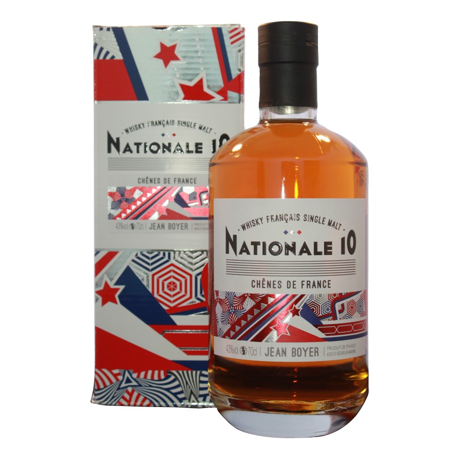 Single Malt Whisky NATIONAL 10 Chênes de France - Jean Boyer 43%