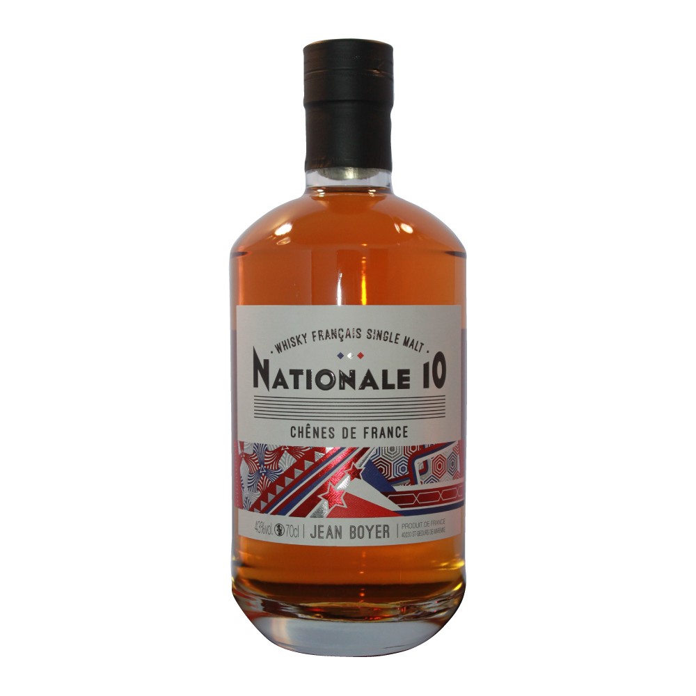 Whisky français Nationale 10 tourbé 70cl